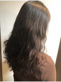 ロング×パーマ