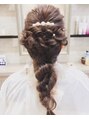 シェイプスヘアデザイン 自治医大店(Shape's hair design) 編み込みを重ねたゆるふわアレンジ♪