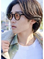 ラレイ(Lalei) 【ささき】かき上げセンターパート×ニュアンスパーマ