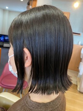 エス ハート オブ ヘアー 名東店(Heart of HAIR) 【ES名東店 佐藤】 Winter Style #06 外ハネボブ