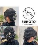 卒業式ヘアセット
