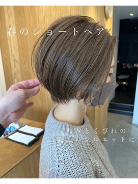 トリート 船堀店(TREAT) 丸みショートヘア