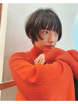 ビファインイーハアヴェダ(Befine e-ha AVEDA) 顔周りレイヤーのショートスタイル★