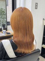 ラルムバイシー 新宿(LARME by Sea)&nbsp;ブリーチ必須のビビットオレンジ