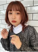 【tricca代官山】ソフトウルフ/ピンクブラウン