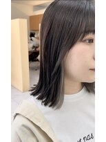 ヘアポジション 横手(HAIR Position) インナーカラー．グレージュ．グレーカラー