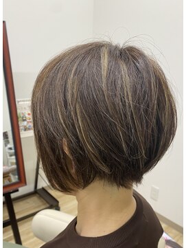 ヘアー ライフ トゥルース(Hair Life truth) 白髪ぼかしハイライトカラー