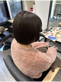 艶髪マロンアッシュカラー　上田紗也