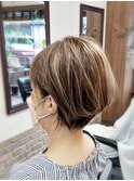 脱白髪染め/白髪ぼかし