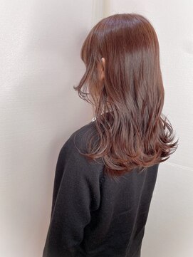 ヘアメイク ミチ 富田店(HAIRMAKE MICHI) 【MICHI 富田店　古作蓮】艶カラー　ブラウンカラー