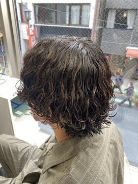 サニーサイドアップ 大宮(Sunny side up) 長谷川　1番人気！波巻きパーマ