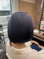 エルバイシオン(aile by sion)&nbsp;ダブルカラー☆ラベンダーボブ☆