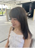 癖毛　ボブ　デザインカラー