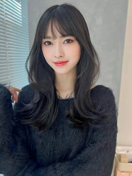 ソヨン 仙台落合店(SOYON) 黒髪ロングハイレイヤー