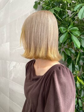 ソル 栄矢場町(SOL) イエローカラー/グラデーションカラー/裾カラー/エンドカラー