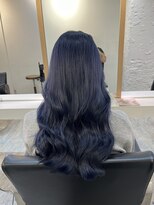 ブレンド 渋谷(BLend)&nbsp;縮毛矯正.レイヤーカット.ブルーブラック.髪質改善. 黒髪