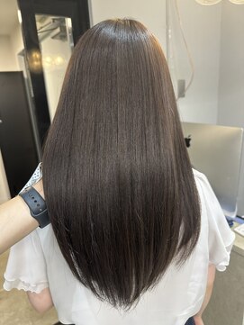 エトラ 渋谷店(etora) 艶髪 透明感グレージュ ケラチントリートメント