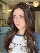 ミマール(mimar)&nbsp;センターパートロングレイヤー