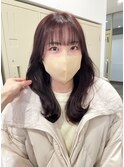 ピンクベージュ × 韓国medium