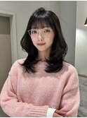 ナチュラルブラック_アドミオ_イルミナ_レイヤーカット
