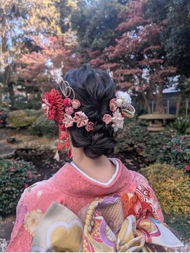 クォーターシーズンズ 茗荷谷(QUARTER SEASONS) 成人式ヘアアレンジ