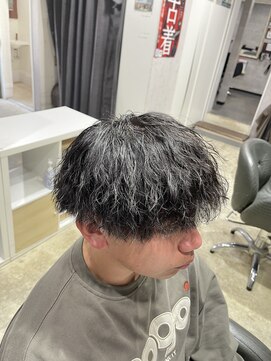 ミオ(Mio) 滋賀/南草津/メンズ美容室/波巻きツイストスパイラルパーマ
