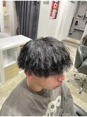 滋賀/南草津/メンズ美容室/波巻きツイストスパイラルパーマ