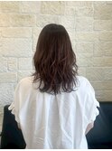 ピンクシフォンウェーブ【東川口　髪質改善】