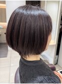丸みショートボブ