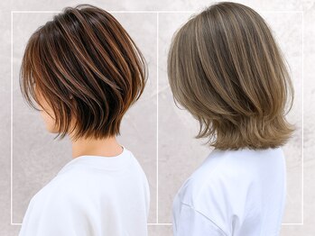 レイール 下北沢(Reir)の写真/【下北沢駅南西口徒歩1分】艶感UPで大人女性の魅力を引き出すヘアスタイルに*[下北沢][前髪/おくれ毛]