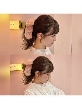 ボタン シブヤ(VOTAN SHIBUYA) 短めの顔周りカット♪