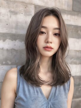 モナバイルーブル(MONA by Louvre) 【MONA】センターパート/似合わせカット