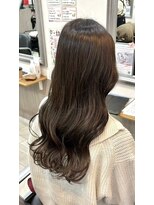 ヘアアンドメイク 心座(hair&make)&nbsp;柔らかいアッシュベージュ［ボタニカルカラー］