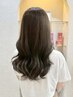 韓国風小顔カットカラー