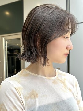 ノード(NODE) 栄外ハネナチュラル大人可愛い韓国ボブ