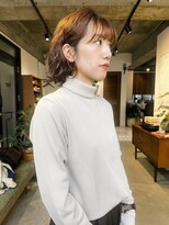 ハー(her)&nbsp;無造作パーマ×ボブ｜her都立大学