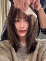 ジアン テラス(GIEN TERRASSE)&nbsp;ミディアムレイヤーフェイスレイヤーくたっとレイヤー/岸本