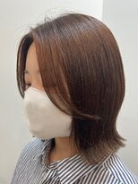 エリマバイフィフス 調布(elima by fifth) 調布イルミナカラータッセルボブミルクティーベージュアッシュ