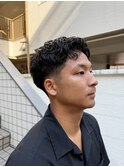 【清潔感】セット簡単メンズショートパーマ/直毛改善/朝ラク