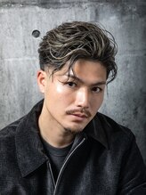 エンブレム(EMBLEM) テーパーフェード×こぼれオールバック