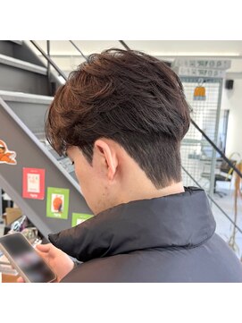 メンズサロンラシルバイレストプラス(MEN'S SALON racil by rest plus) Down perm