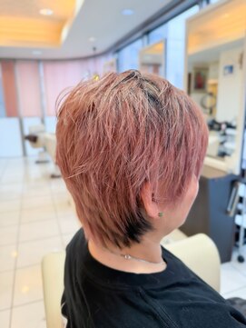 エムタニグチブランシェ(M.TANIGUCHI Branche') ハイトーンピンクショートスタイル
