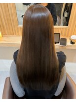 アトレ 南堀江店(attrait) カラーのダメージを抑えるためのケアカラー髪質改善