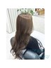 おススメ!ケアカラー+カット+頭皮洗浄+リンパケアSPA ¥15,700→¥13,400