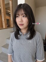 メゾンシアー(Maison Sheer)&nbsp;ワンカールで仕上がるレイヤー