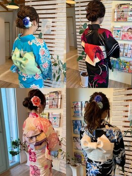 ラ・メール(La Mer)の写真/花火大会や夏のイベント前に浴衣着付けとヘアーアレンジで特別な日を可愛くエンジョイ！