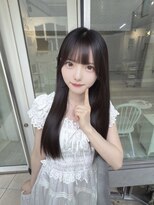 カシュカシュ アネックス(cache cache annex)&nbsp;ぱっつん前髪アイドル前髪顔周りおくれ毛髪質改善トリートメント