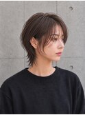 ウルフショートボブ