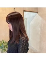 ザ ブリンク(THE BLINK) 【ロングヘア】艶感ストレート×暗髪小顔見えスタイル