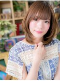 ■bliss川口9★■ふんわり前下がりレイヤー♪スイートミディ